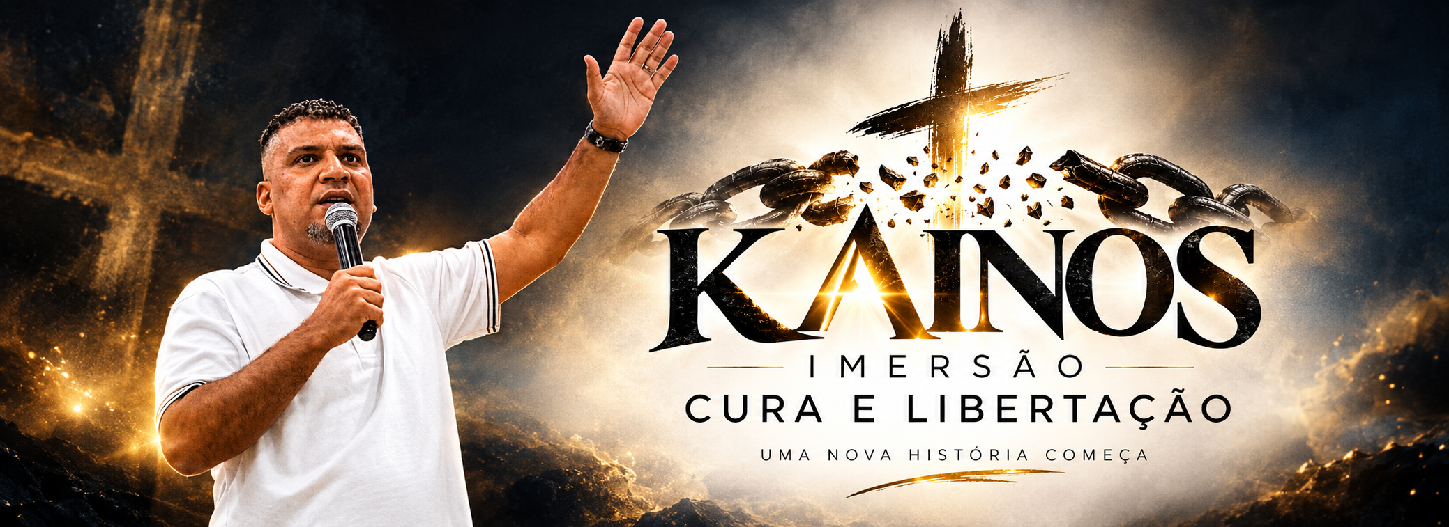 Imersão de Cura e Libertação, dias 16 e 17 de Outubro, com o Pastor Jesse Miranda